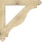 Ekena Millwork Funston Arts & Crafts Rough Sawn Bracket, Douglas Fir, 4"W x 34"D x 34"H BKT04X34X34FST03RDF - alternate 3